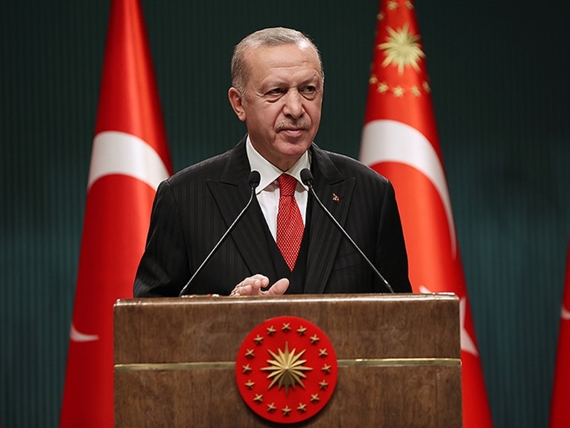 Cumhurbaşkanı Erdoğan,dan kademeli normalleşme açıklaması